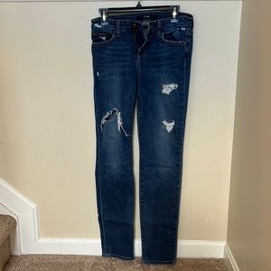 Joe’s distressed skinny jeans